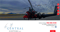 Desktop Screenshot of centralcopters.com